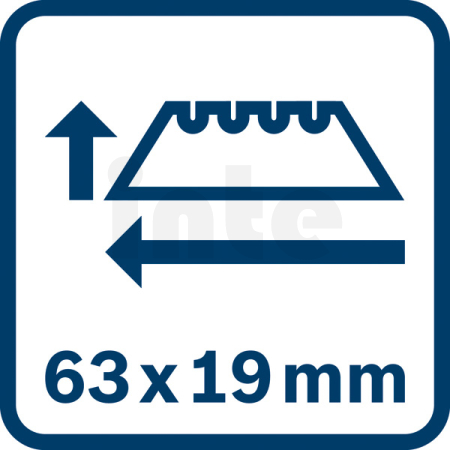 BOSCH Čepel nože Čepele nožů 10 ks 1600A016ZH