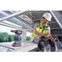 BOSCH Akumulátorový rázový utahovák GDX 18V-200 C 06019G4201