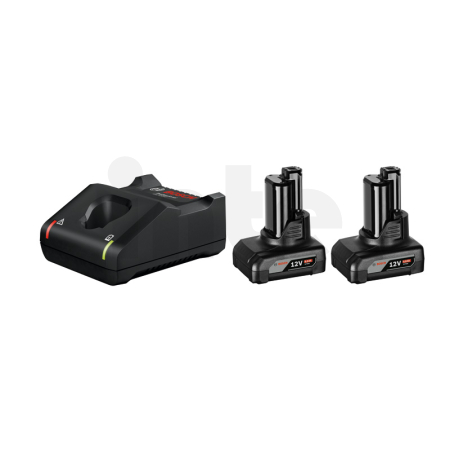BOSCH Startovací sada 2× GBA 12V 6.0Ah + GAL 12V-40 1600A01B20