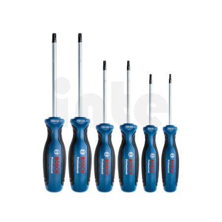 BOSCH Šestidílná sada šroubováků TX 1600A01V09