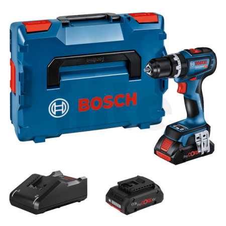 BOSCH Akumulátorový kombinovaný šroubovák GSB 18V-90 C 06019K6104