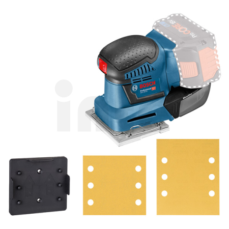 BOSCH Akumulátorová vibrační bruska GSS 18V-10 06019D0200