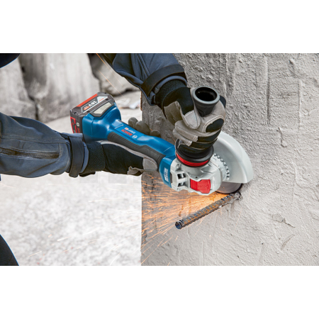 BOSCH Akumulátorová úhlová bruska 125 mm s X-LOCK GWX 18V-10 P 06019J4200
