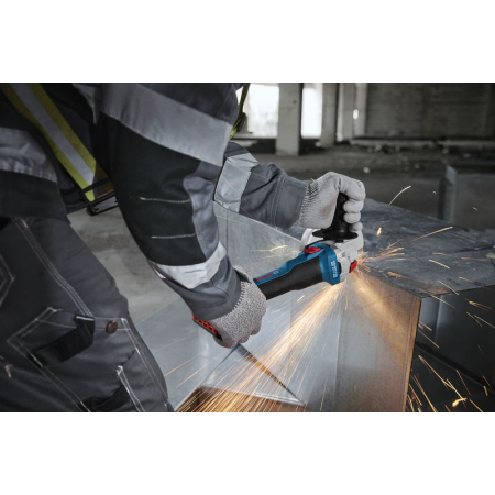 BOSCH Akumulátorová úhlová bruska GWS 18V-8, 125 mm, 2x GBA 4.0Ah, 06019N9020
