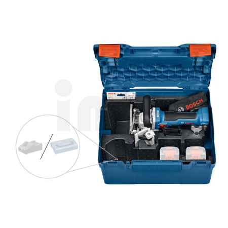 BOSCH Frézka na drážky plochých čepů GFF 18V-22 0601620101