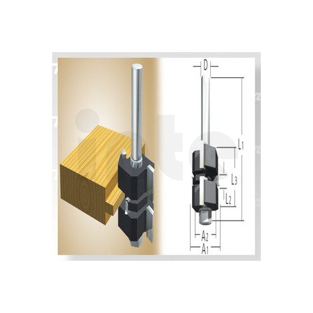 Makita - fréza 38 =  old 793190-3 D-12027