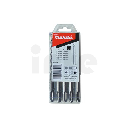 Makita - sada vrtáků SDS-Plus V-Plus 5x50/110 a 6;8;10;12x110/160mm, 5ks = oldP-67169 B-49074