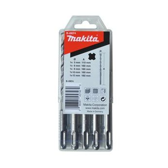 Makita - sada vrtáků SDS-Plus V-Plus 5x50/110 a 6;8;10;12x110/160mm, 5ks = oldP-67169 B-49074