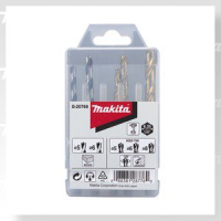 Makita - sada vrtáků do kovu/dřeva 5;6;8/5;6mm, stopka HEX 1/4", 5ks D-20769