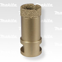 Makita - děrovka s diamantovým zrnem 25mm (se závitem M14 pro úhlovou brusku) D-44476