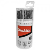 Makita - sada vrtáků do kovu/dřeva/zdiva 3-10mm (po 1), 18ks P-23818
