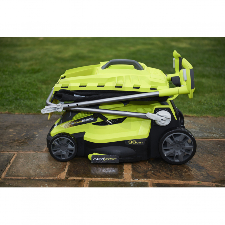 RYOBI RLM15E36H 1500W Elektrická sekačka na trávu, šířka záběru 36cm 5133002345