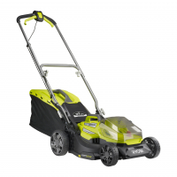 RYOBI RY18LMX37A 18V Bezuhlíková akumulátorová sekačka na trávu, šířka záběru 37cm 5133004597