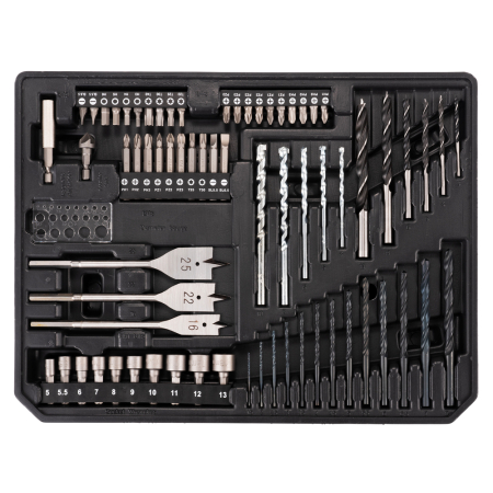 Makita - sada bitů a vrtáků 70 ks v Makpacu E-24913