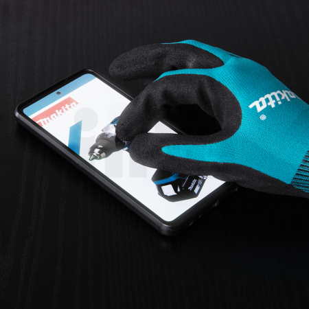 Makita - rukavice pracovní pletené basic, nitril, velikost XL/10 P-84707