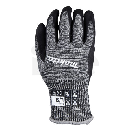 Makita - rukavice pracovní proti prořezu, nitril, velikost L/9 P-84729
