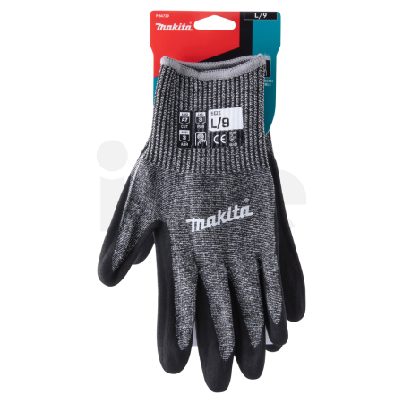 Makita - rukavice pracovní proti prořezu, nitril, velikost L/9 P-84729