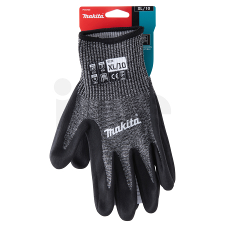 Makita - rukavice pracovní proti prořezu, nitril, velikost XL/10 P-84735