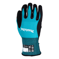Makita - rukavice pracovní pletené basic, nitril, velikost M/8 P-84682