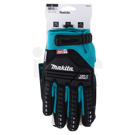 Makita - rukavice pracovní antivibrační, impact, velikost L/9 P-84470