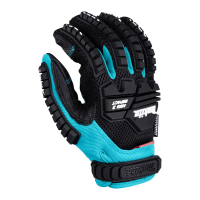 Makita - rukavice pracovní antivibrační, impact, velikost XXL/11 P-84492