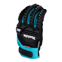 Makita - rukavice pracovní antivibrační, impact, velikost XXL/11 P-84492