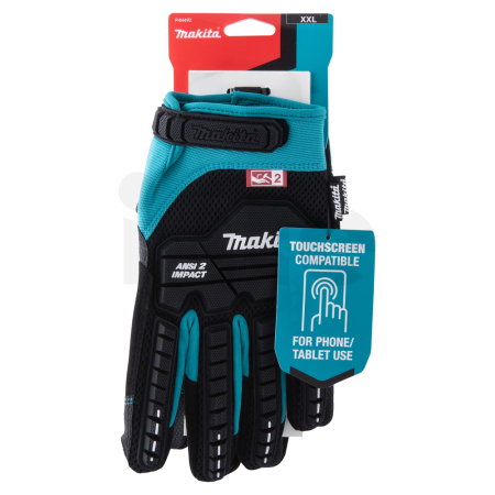 Makita - rukavice pracovní antivibrační, impact, velikost XXL/11 P-84492