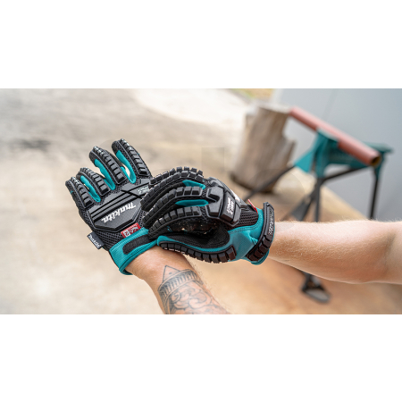 Makita - rukavice pracovní antivibrační, impact, velikost XXL/11 P-84492