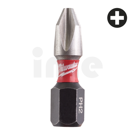 MILWAUKEE Šroubovací bity ShW PH2 25mm - 25ks, 4932430853