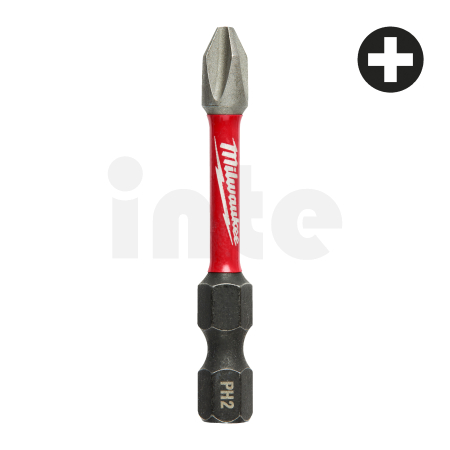MILWAUKEE Šroubovací bity ShW PH2 50mm - 10ks 4932430855