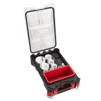 MILWAUKEE HOLE DOZER™ sada děrovek v boxu PACKOUT™ 12 ks 4932472248