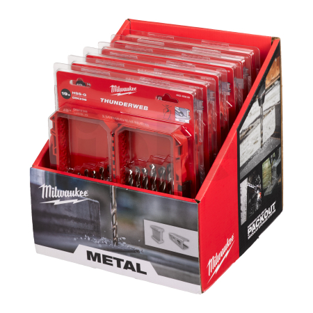 MILWAUKEE 19 ks sada vrtáků HSS-G 4932493869