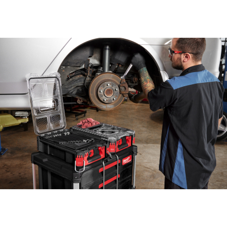 MILWAUKEE 15dílná sada očkoplochých klíčů MAXBITE s kompaktním štíhlým organizérem PACKOUT™ 4932498141
