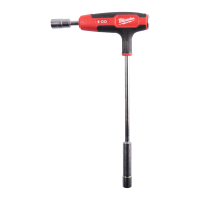 MILWAUKEE Nut driver with T-handle Grip 4932498709