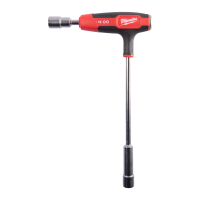 MILWAUKEE Nut driver with T-handle Grip 4932498713