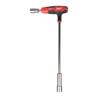 MILWAUKEE Nut driver with T-handle Grip 4932498715