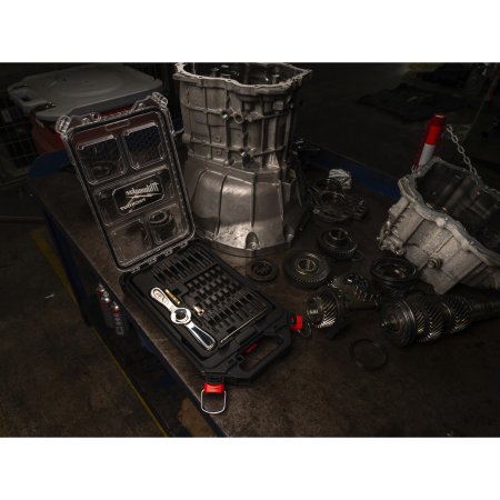 MILWAUKEE Sada závitníků a matric PACKOUT s rukojetí Hex-LOK 2 v 1 4932498721