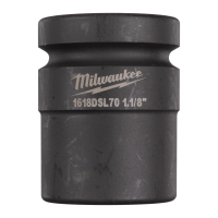 MILWAUKEE Železniční průmyslová hlavice 1 " 1/8" -1 ks 4932499148