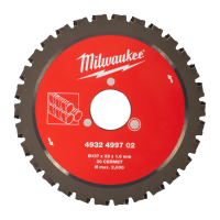 MILWAUKEE Circular saw blades for rebar cutter 4932499702