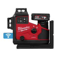 MILWAUKEE M12™ zelený laser s automatickým zarovnáním 360° ve 3 rovinách 4933499002