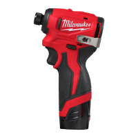 MILWAUKEE M12 BLIDRC-202C Aku kompaktní bezuhlíkový rázový utahovák 1/4" HEX 4933499690