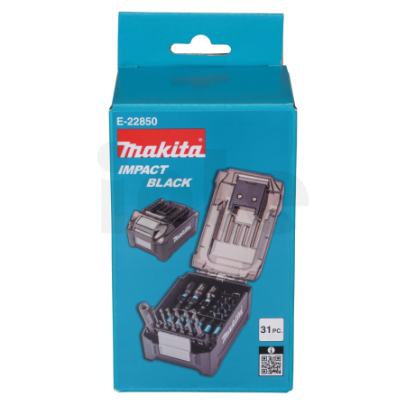 Makita - sada torzních bitů 1/4" IMPACT BLACK 31 ks v plastové krabičce E-22850