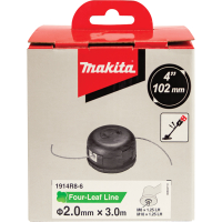 Makita - strunová hlava poloatomatická 2,0mm, návin 3m, závit M8/M10x1,25LH 1914R8-6
