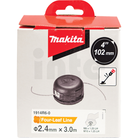 Makita - strunová hlava poloatomatická 2,4mm, návin 3m, závit M8/M10x1,25LH 1914R6-0