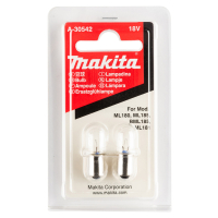 Makita - sada žárovek (2ks) = oldA-90261 A-30542