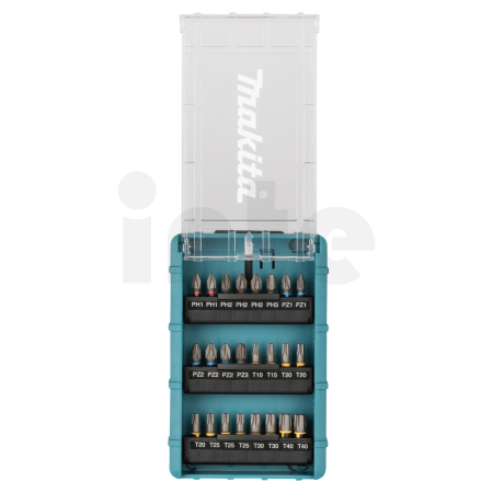 Makita - sada bitů 1/4" Impact Premier, 28 ks v plastovém obalu E-25068