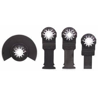 Makita - sada nástrojů pro Multitool Starlock 4 ks v papírové krabičce B-67480