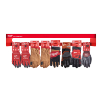 MILWAUKEE Premium Work Gloves - 1m Row 4932480458