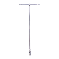 MILWAUKEE Výkyvná nástrčná hlavice s dlouhou T-rukojetí Hex 12 mm 4932492681