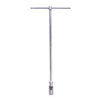 MILWAUKEE Výkyvná nástrčná hlavice s dlouhou T-rukojetí Hex 20 mm 4932492689